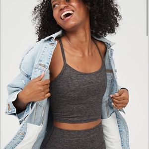 Aerie Offline Hugger Longline Racerback Sports Bra